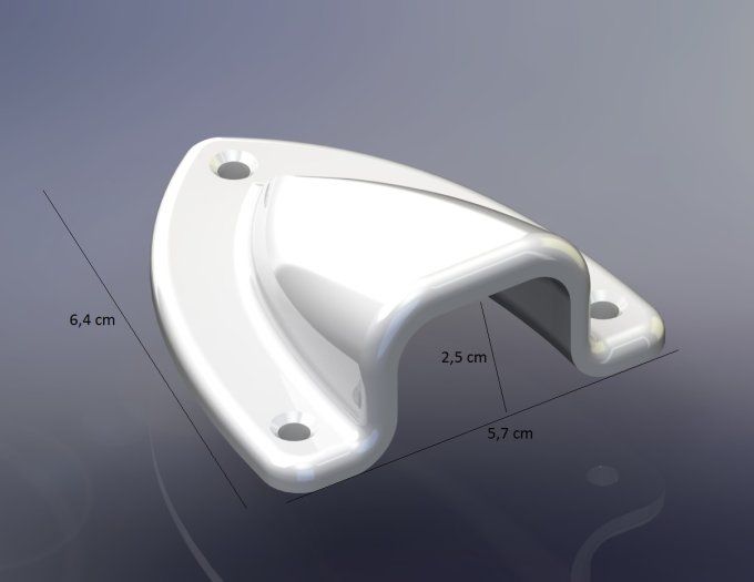 4-Coquille passe câble