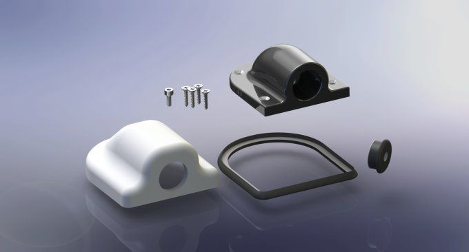 Passe-Câble Horizontal DSH  Ø 6-12  