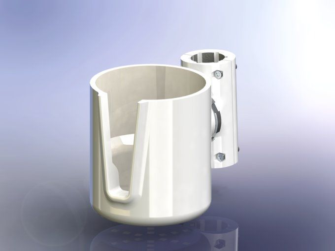 Porte-tasse ou Canette orientable 